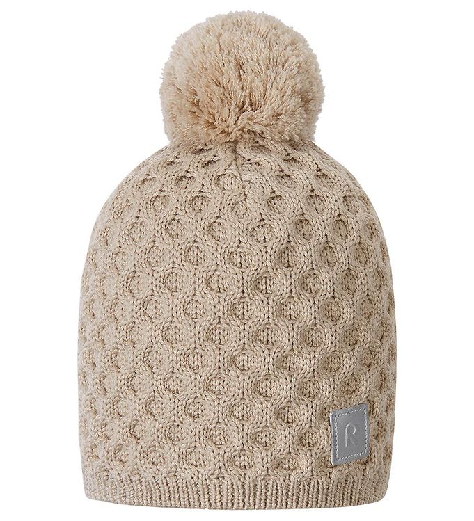 4: Reima Hue m. Fleece - Uld/Polyester - Nyksund - Light Oak m. Pom