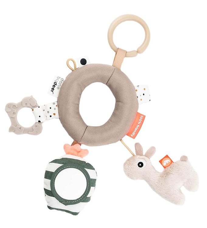 Image of Done By Deer Aktivitetslegetøj - Activity Ring Lalee - Sand (276130-3749694)