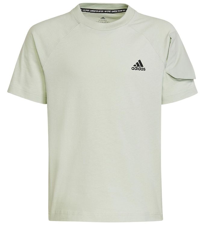 adidas Performance T-Shirt - B D4GMDY - Lingrn/Black