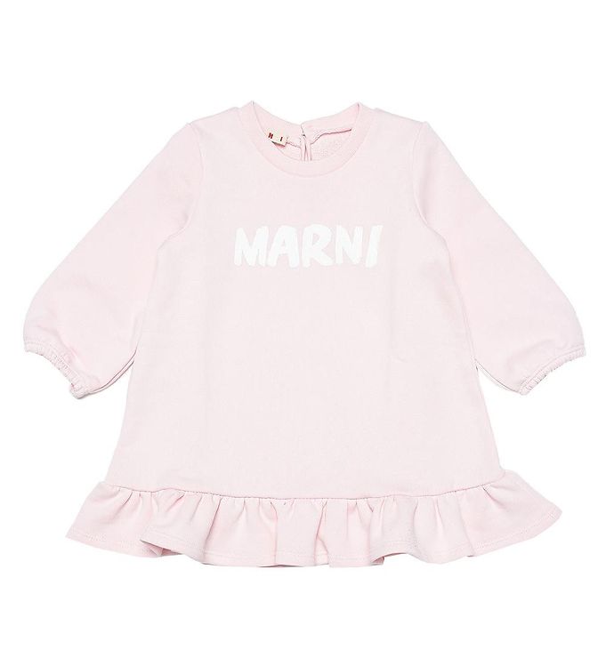 Marni Sweatkjole - Rosa m. Hvid