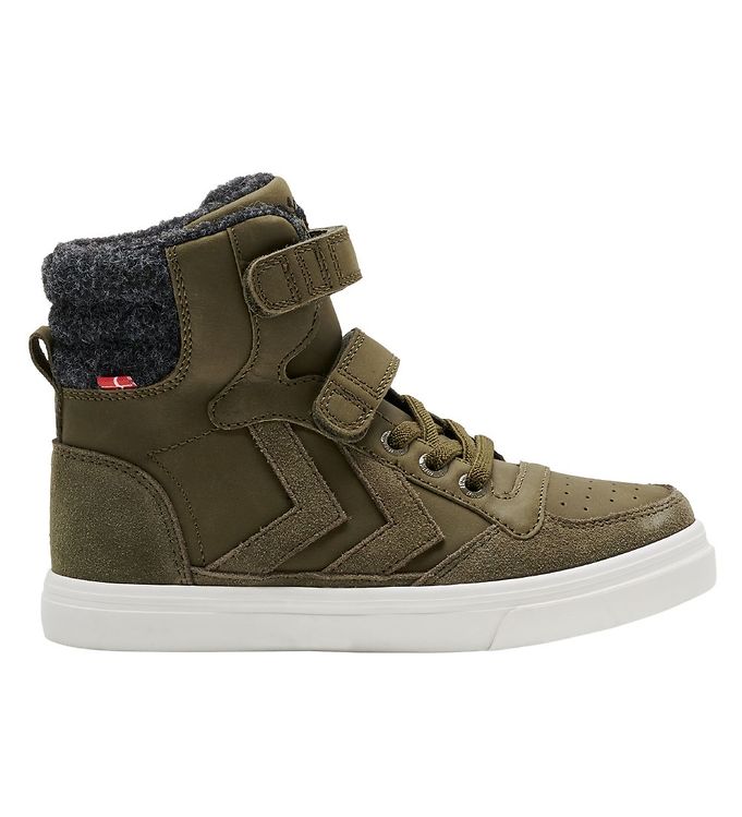 Hummel Vinterstøvler  Stadil Winter High Jr  Dark Olive