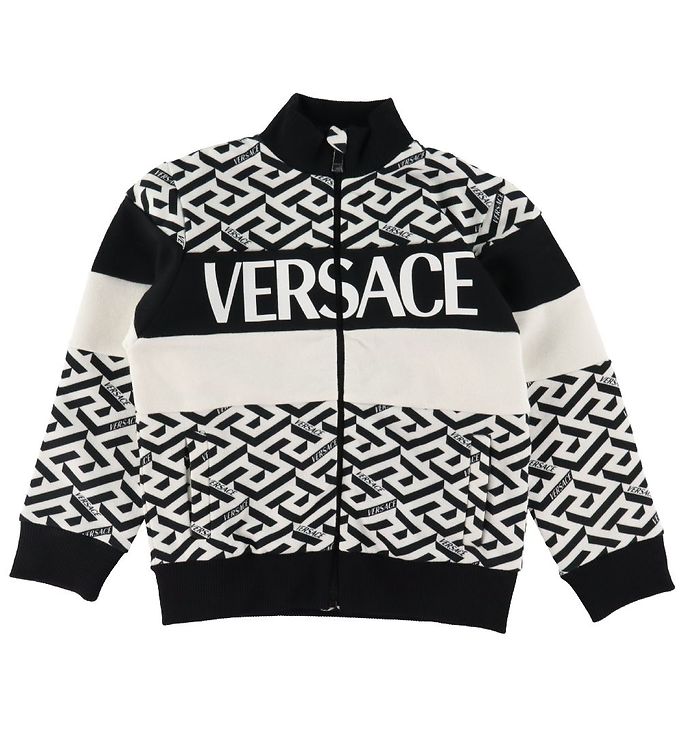 Versace Cardigan Hvid Sort
