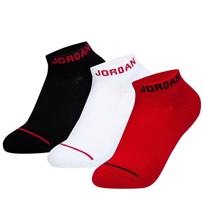 Image of Jordan Ankelstrømper - 3-pak - Jumpman Cushioned No Show - Rød/H (279431-3914767)