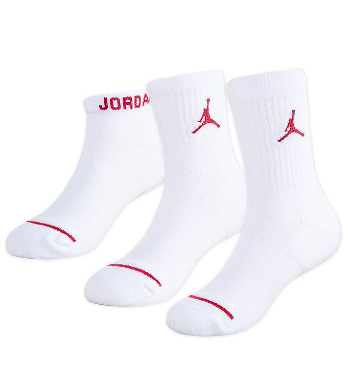 Jordan Strømper - 3-pak Jumpman Waterfall Hvid unisex