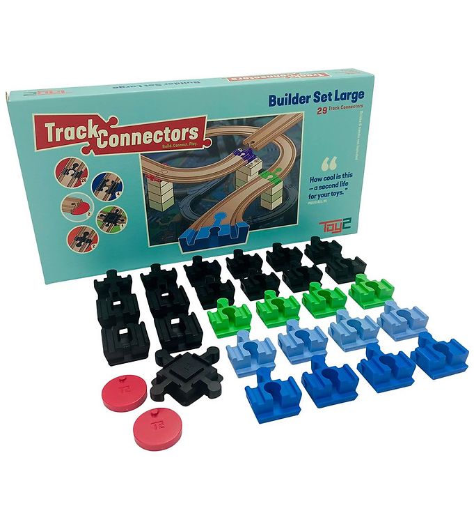 Image of Toy2 Track Connectors - 29 stk. - Builder Set Large (280122-3940561)