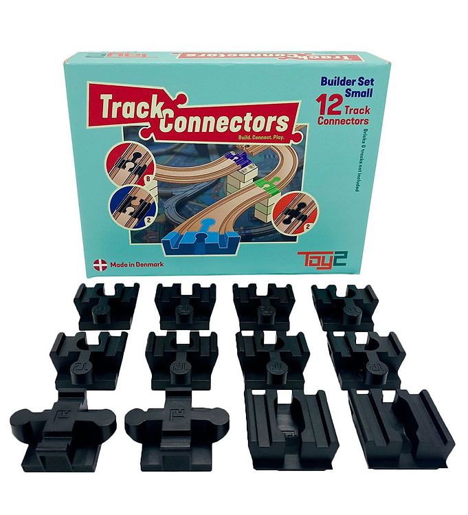Image of Toy2 Track Connectors - 12 stk. - Builder Set Small (280124-3940563)