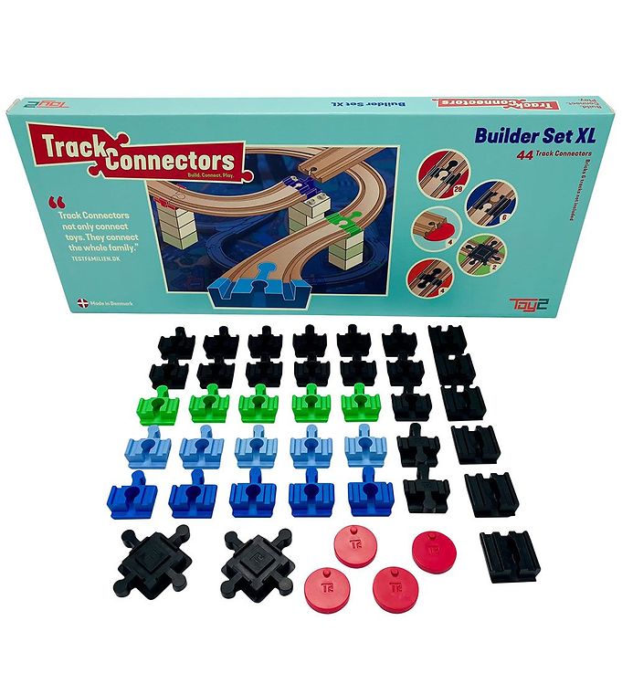 Image of Toy2 Track Connectors - 44 stk. - Builder Set XL (280127-3940576)