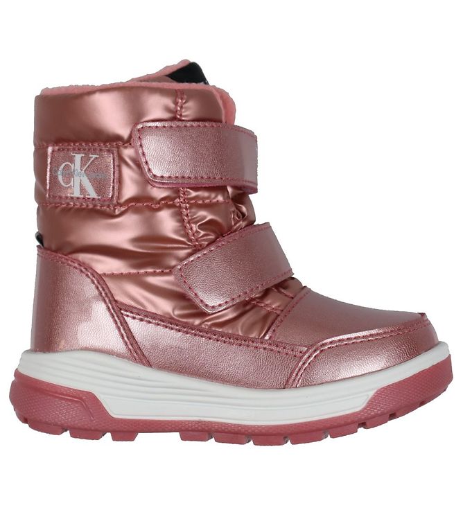 affald Forfatning Fordøjelsesorgan Calvin Klein Vinterstøvler - Snow Boot - Powder Pink