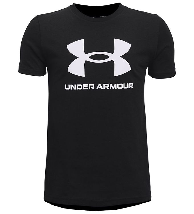 Under Armour T Shirt Sportsyle Logo Sort