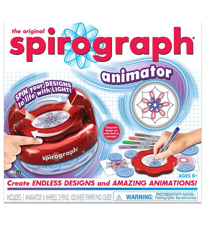 Spirograph Tegnesæt - Animator