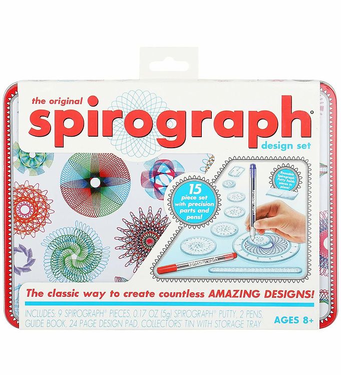 Image of Spirograph Tegnesæt - 15 Dele - Design Set (281405-3974321)