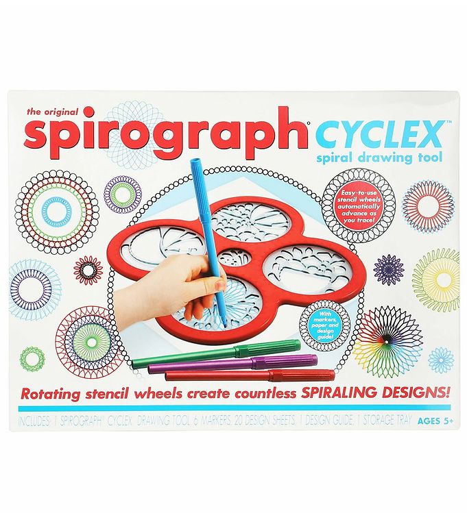 Billede af Spirograph Tegnesæt - Cyclex Tegneværktøj