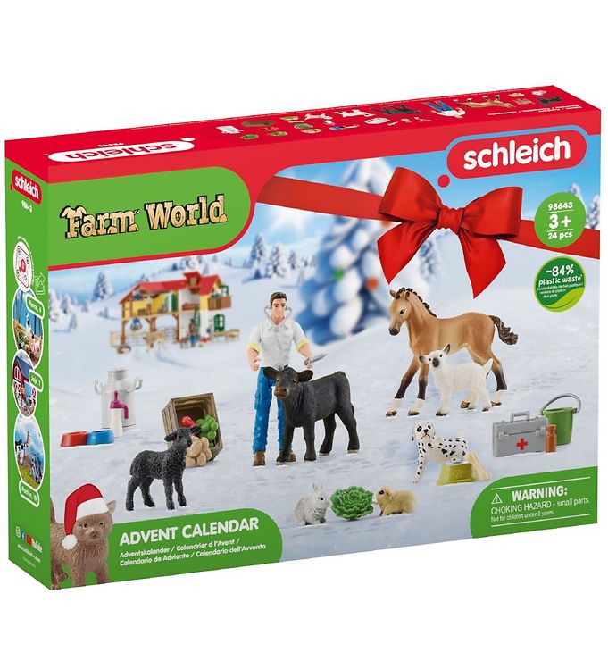 Billede af Schleich Farm World Julekalender - OneSize - Julekalender Kalender