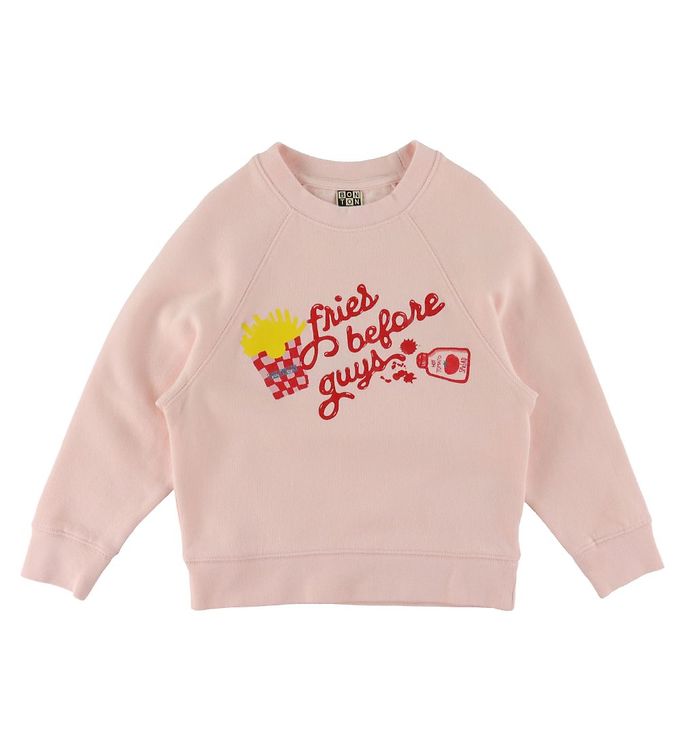 #2 - Bonton Sweatshirt - Sweat Friesguys - Eau De Rose