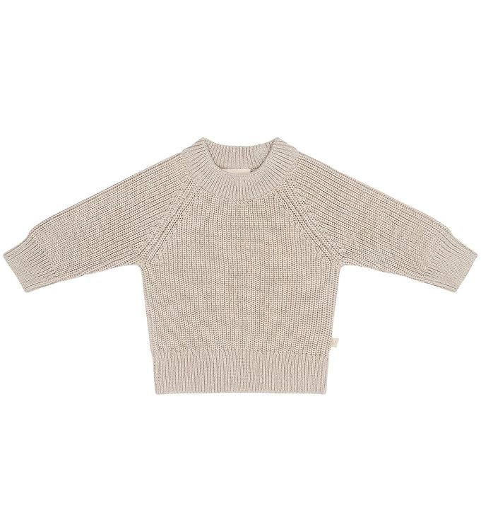 2: Flo Sweater - Oatmeal Melange - Oatmeal Melange,74cm - 9M