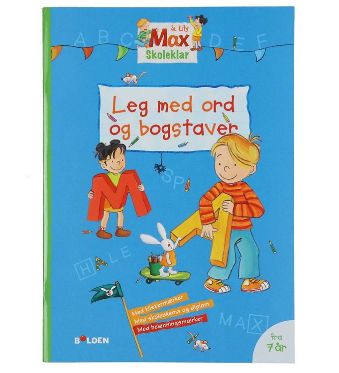 Forlaget Bolden Bog Max Skoleklar: Leg Med Ord Og Bogstaver