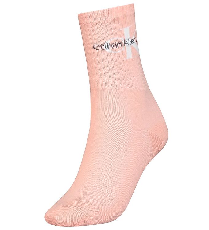 Billede af Calvin Klein Strømper - Rib - Pink