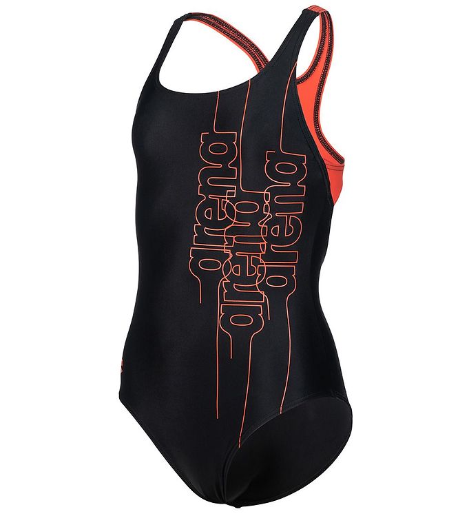 Billede af Arena Badedragt - Swim Pro - Black/Floreale