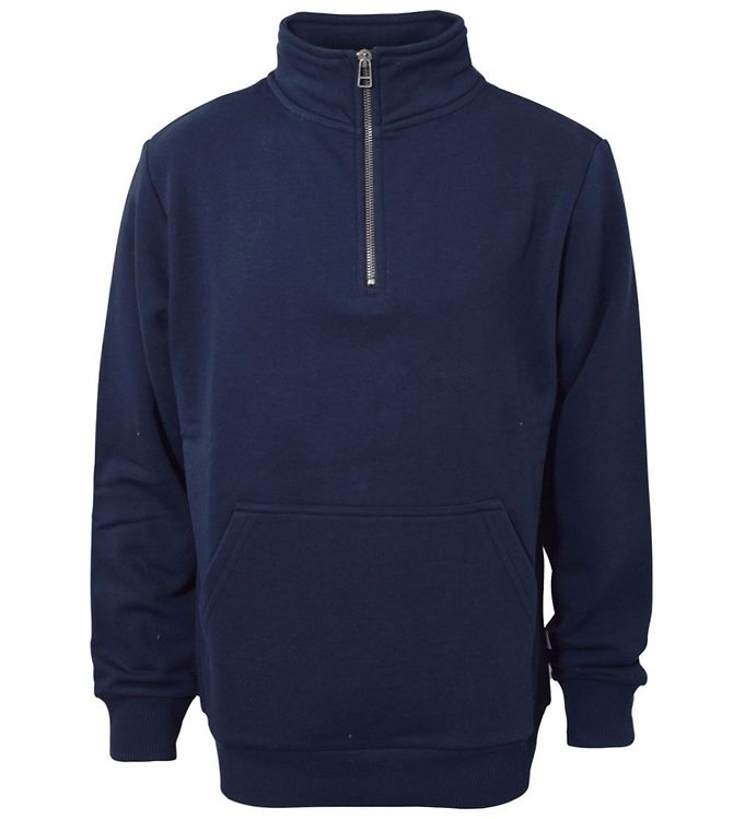 Hound Sweatee Shirt Half Zip Navy