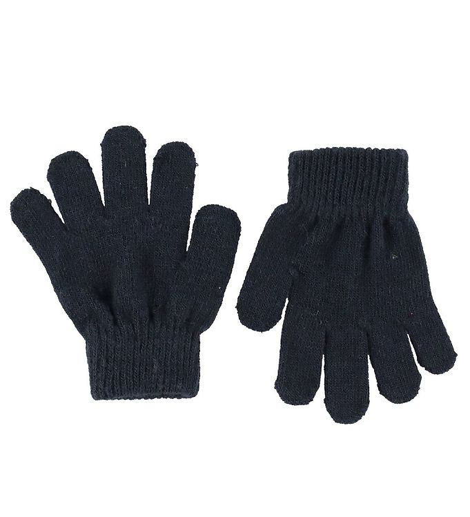 #2 - Racing Kids Handsker - Strik - Uld - Navy