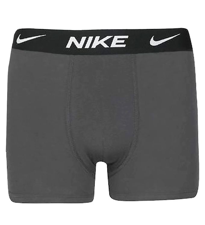 Høflig uheldigvis Snor Nike Boxershorts - Dri-Fit Essential - 3-Pak - Black/Dark Grey