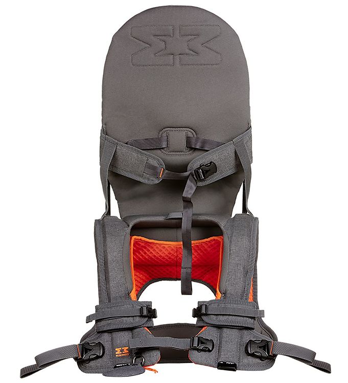 Image of MiniMeis Bærestol - G4 - Grå/Orange - OneSize - MiniMeis Bæreseler (281468-3975710)