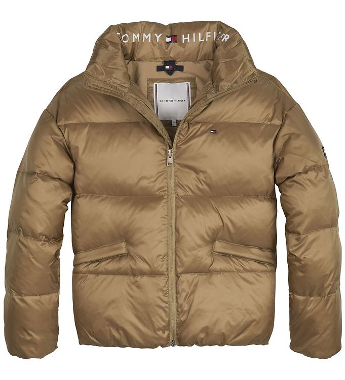 Billede af Tommy Hilfiger Dynejakke - Boxy Shiny Puffer