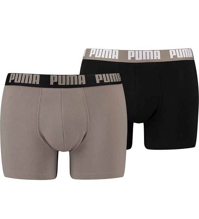 Image of Puma Boxershorts - 2-pak - Pine Bark Combo - M - Medium - Puma Boxershorts (281958-3993278)