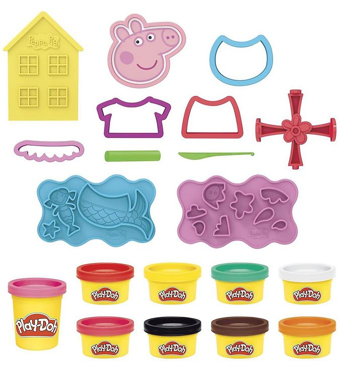 Image of Play-Doh Modellervoks - Peppa Pig Stylin' Set (282175-4001146)