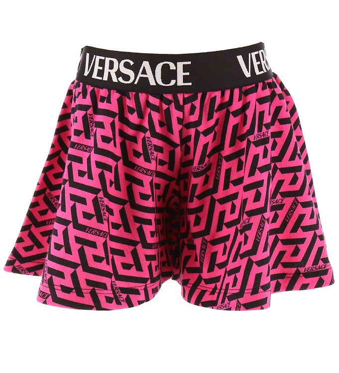 4: Versace Sweatshorts - Fuchsia m. Sort