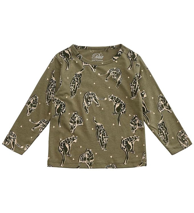 Image of Petit by Sofie Schnoor Bluse - Army Green (282451-4009131)