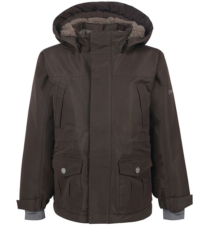 EN FANT - Jacket Solid, 240088 - Coffee Bean - 98