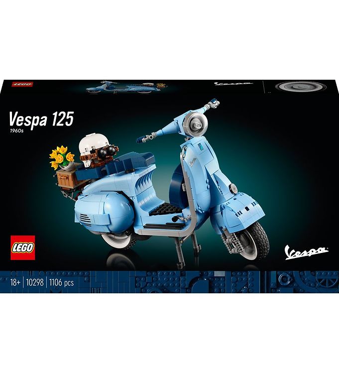 Tilfældig En sætning elite LEGO Icons - Vespa 125 10298 - 1107 Dele » Fri fragt i DK