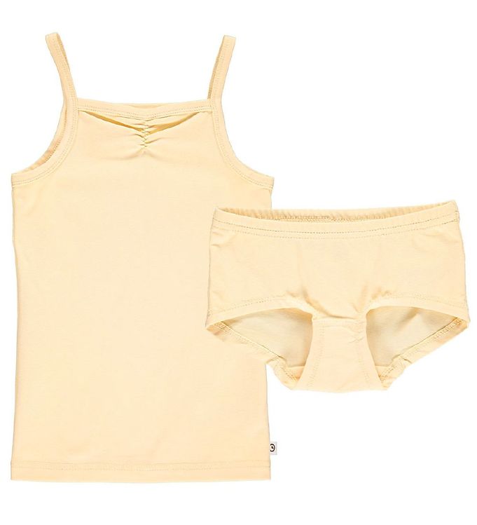 2: Müsli Undertøj - Underwear Set Hipster Girl - Calm Yellow
