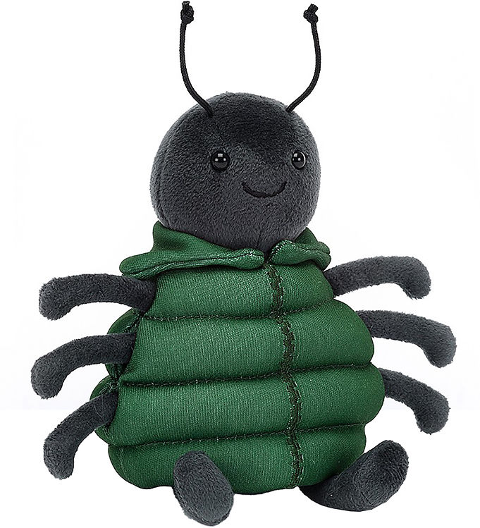 Jellycat Bamse 13 Cm Anoraknid Black Spider