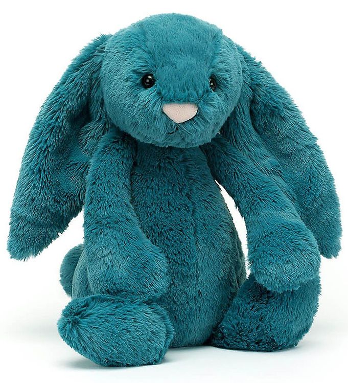 Jellycat Bamse - Medium 31x12 cm Bashful Mineral Blue Bunny unisex