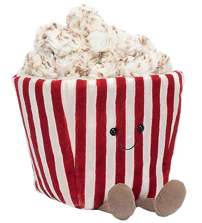 2: Jellycat Bamse - 18 cm - Amuseable Popcorn