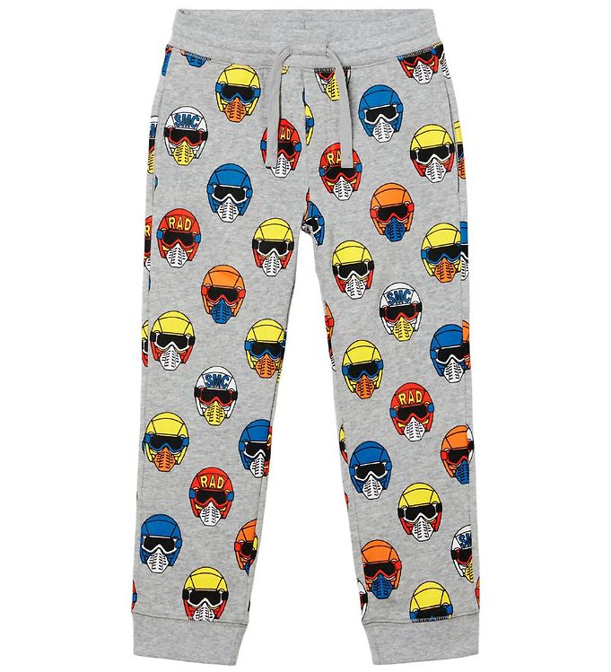 7: Stella McCartney Kids Sweatpants - Gråmeleret m. Hjelme