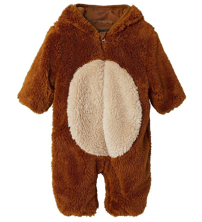 Name It Køredragt  Teddyfleece  NbnMas  Rubber/Rensdyr