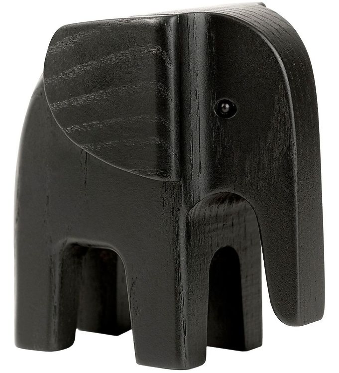 Image of Novoform Træfigur - Elephant - Black Stained - OneSize - Novoform Dekoration (283427-4025386)