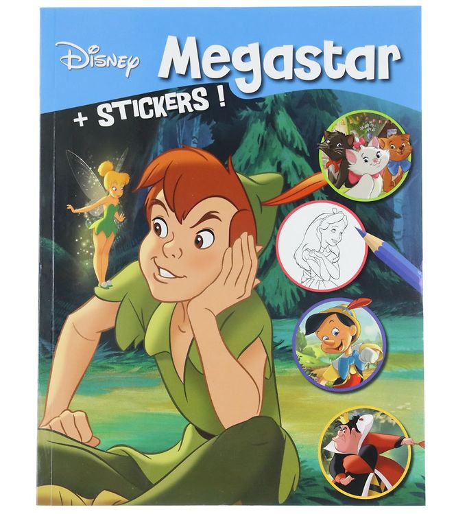 11: Disney - Megastar Colouringbook - Peter Pan - Disney - Bog