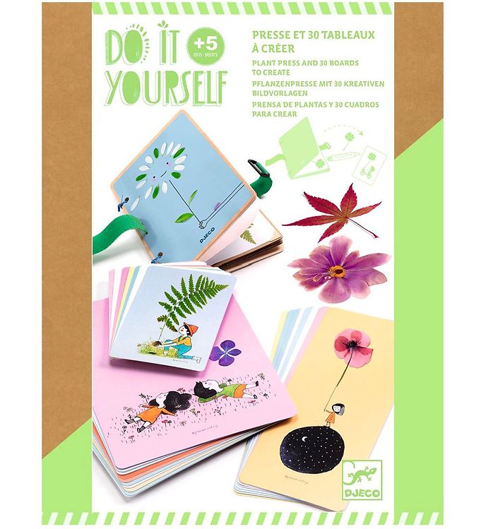 Djeco Do It Yourself Blomsterbilleder