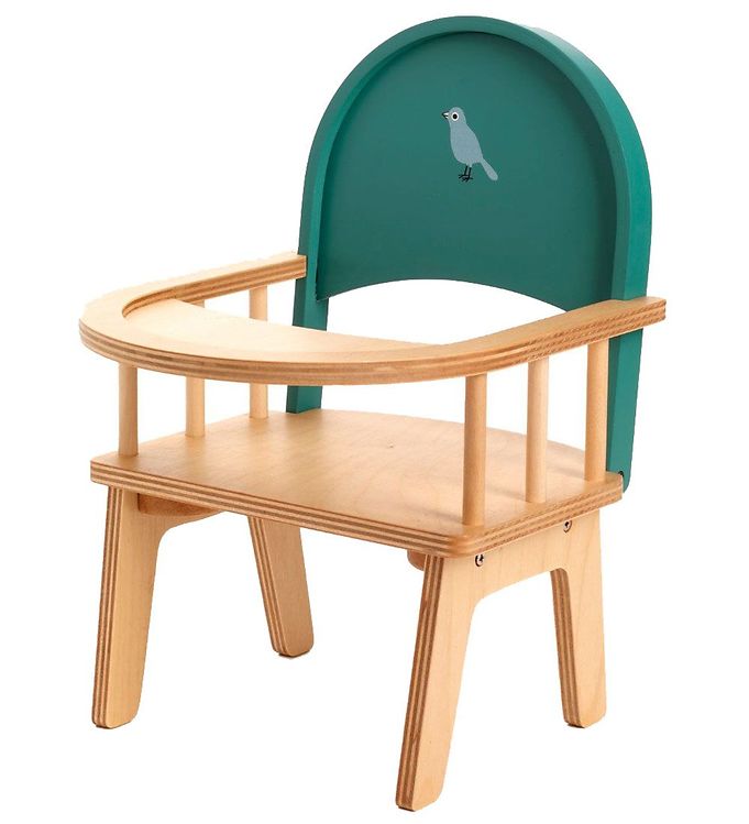 Image of Djeco Dukketilbehør - Træ - Diner Chair (283835-4031395)