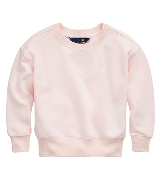 Polo Ralph Lauren Sweatshirt - Ballet l - Rosa m. Print