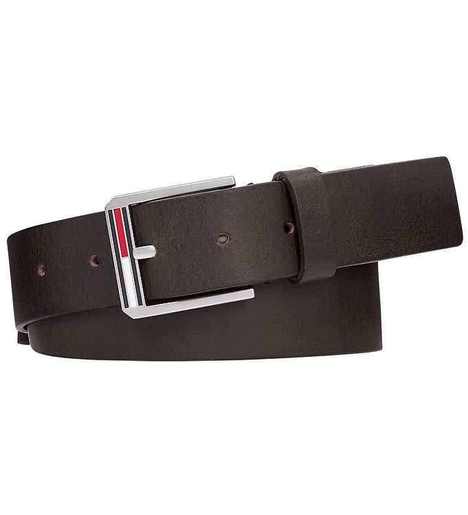 Tommy Hilfiger Bælte - TJM Finley Belt 3.5 - Dark Brown