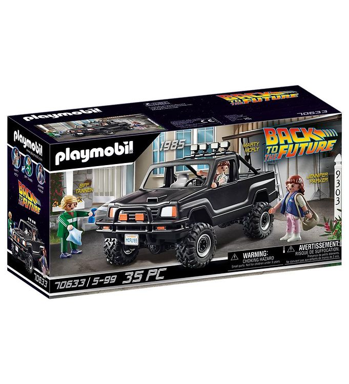 Image of Playmobil Back To The Future - Marty's Pickup - 70633 - 35 Dele - OneSize - Playmobil Legetøj (284164-4036469)