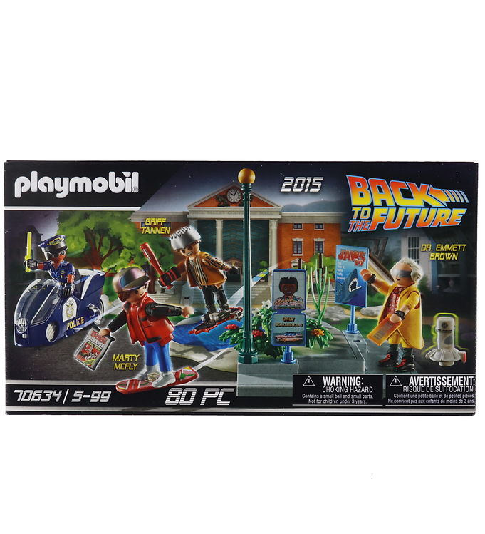 Image of Playmobil Back To The Future - Part II Hoverboard-jagten - 70634 - OneSize - Playmobil Legetøj (284166-4036513)