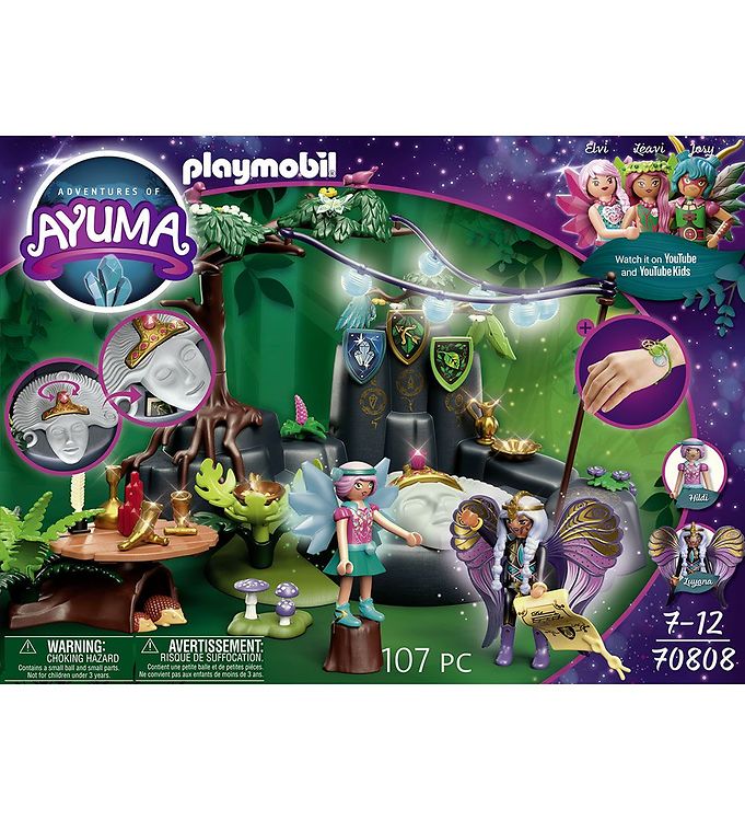Image of Playmobil Ayuma - Forårsceremoni - 70808 - 107 Dele - OneSize - Playmobil Legetøj (284203-4037355)