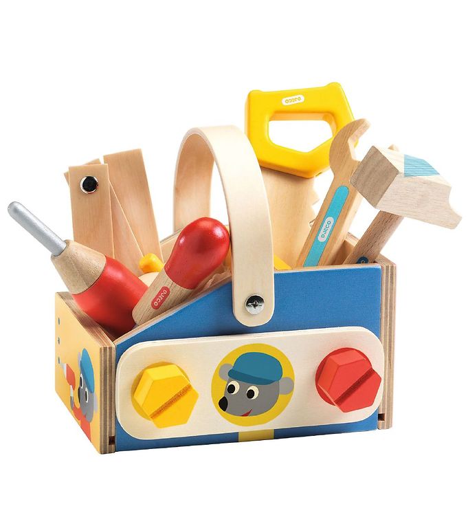 2: Djeco Trælegetøj - Værktøjskasse
