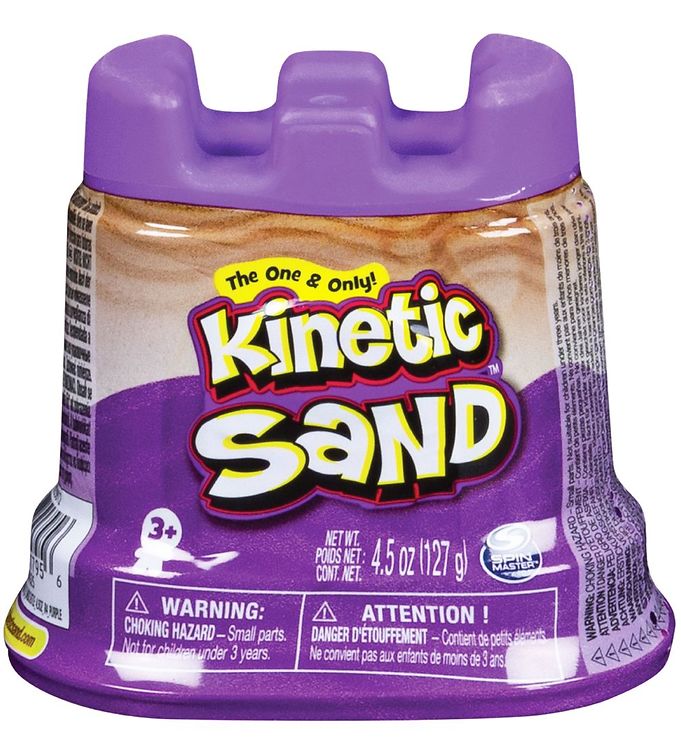 14: Kinetic Sand Strandsand - 127 gram - Lilla